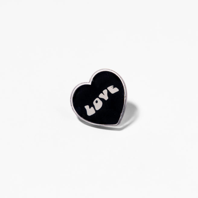 Love Heart Pin