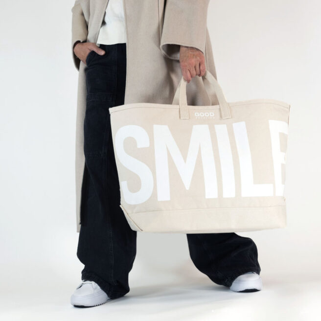 Smile More Tote