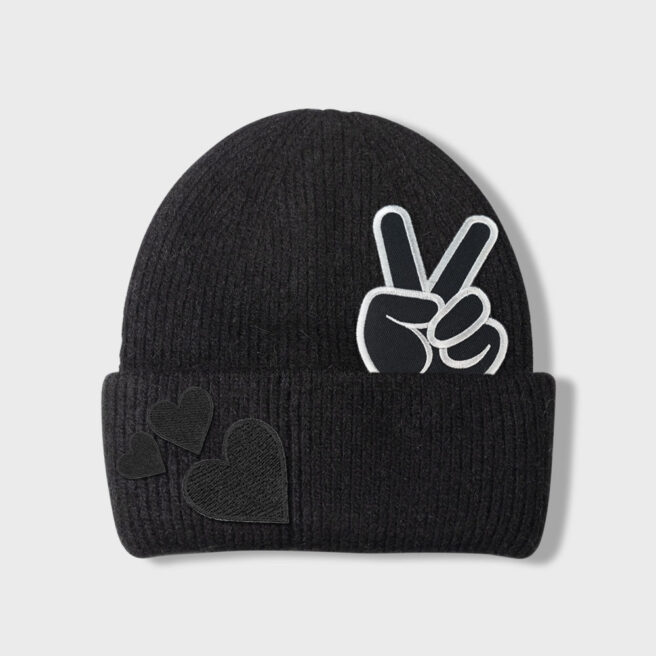 Peace Patch Beanie