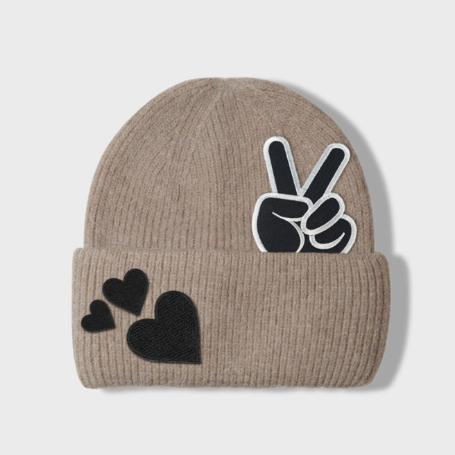 Peace Patch Beanie