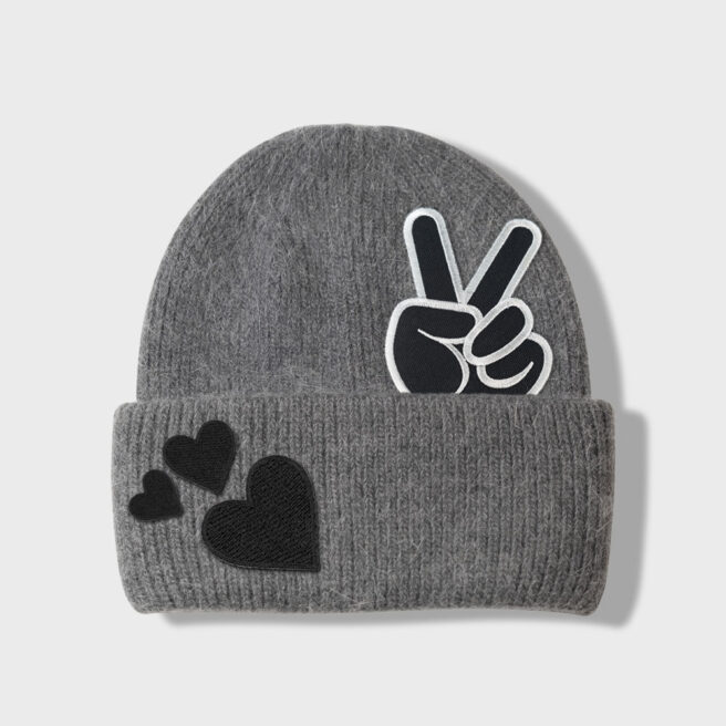 Peace Patch Beanie