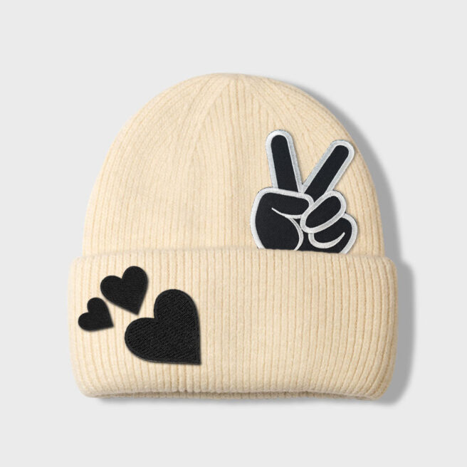 Peace Patch Beanie