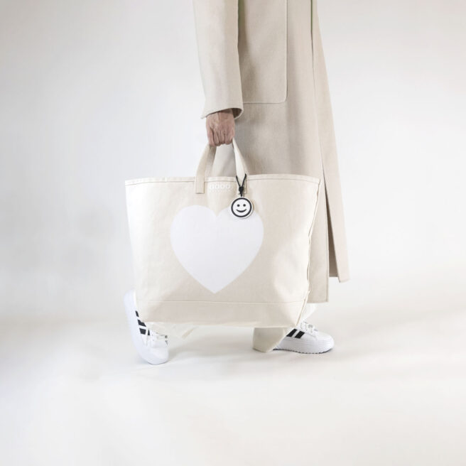 Heart & Smiley Tote